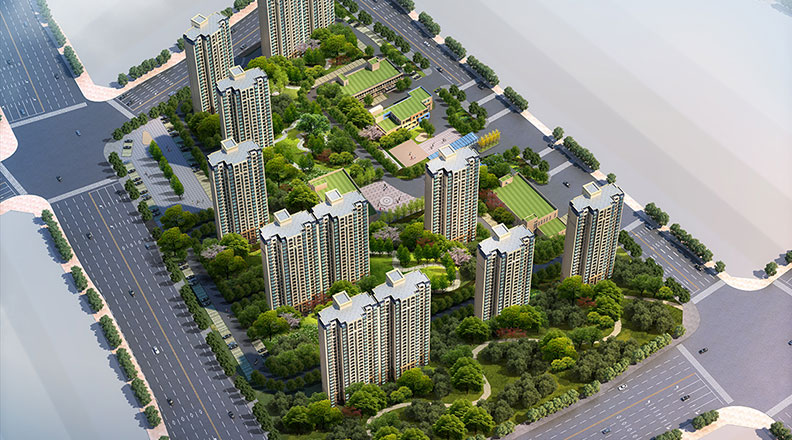 锦艺四时城C地块安设区